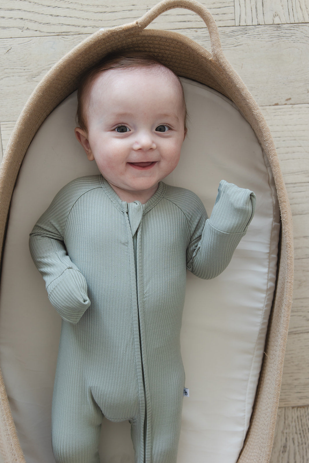 Sage (ribbed) - Zippy