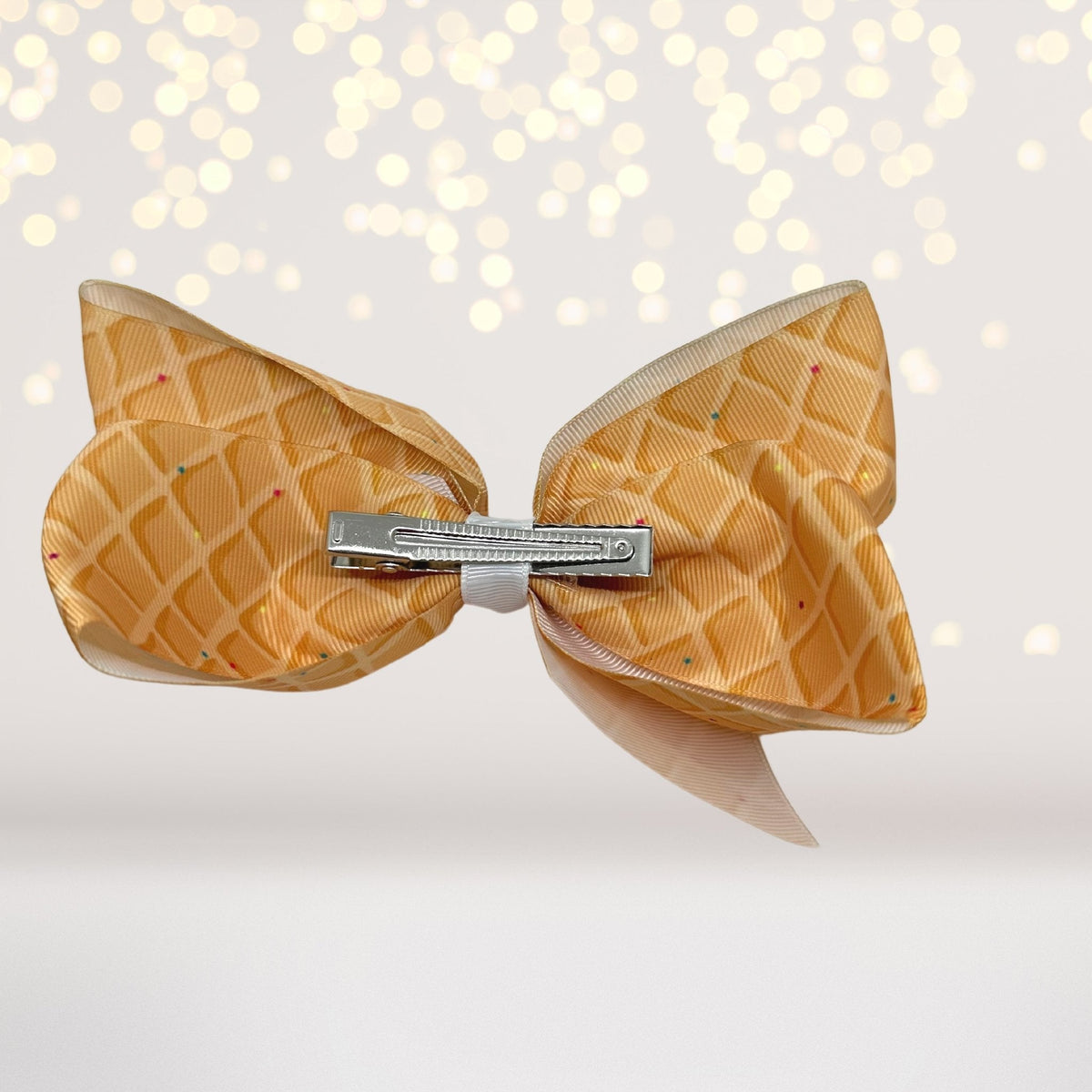 Ice Cream Cone Bow For Hair