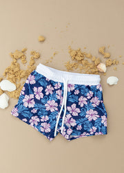 Twilight Blossoms | Swim Shorts