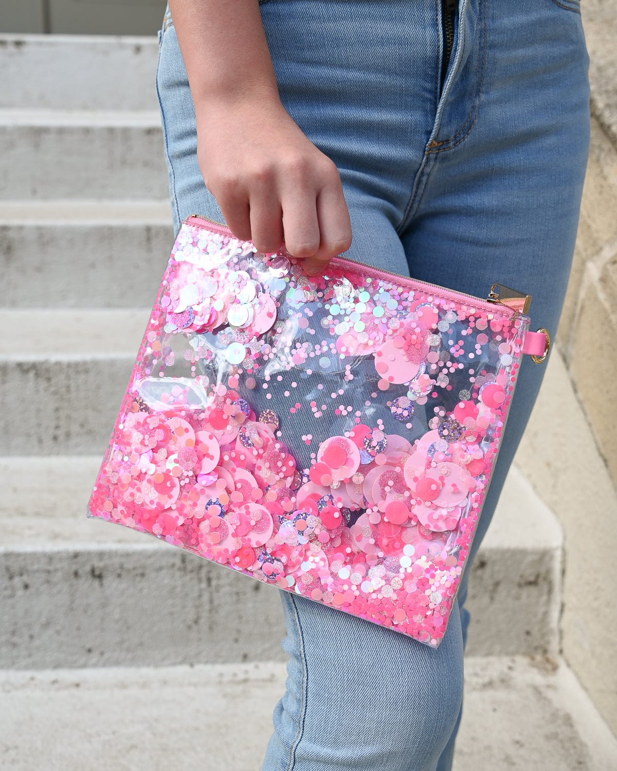 Spirit Squad Confetti Everything Pouch