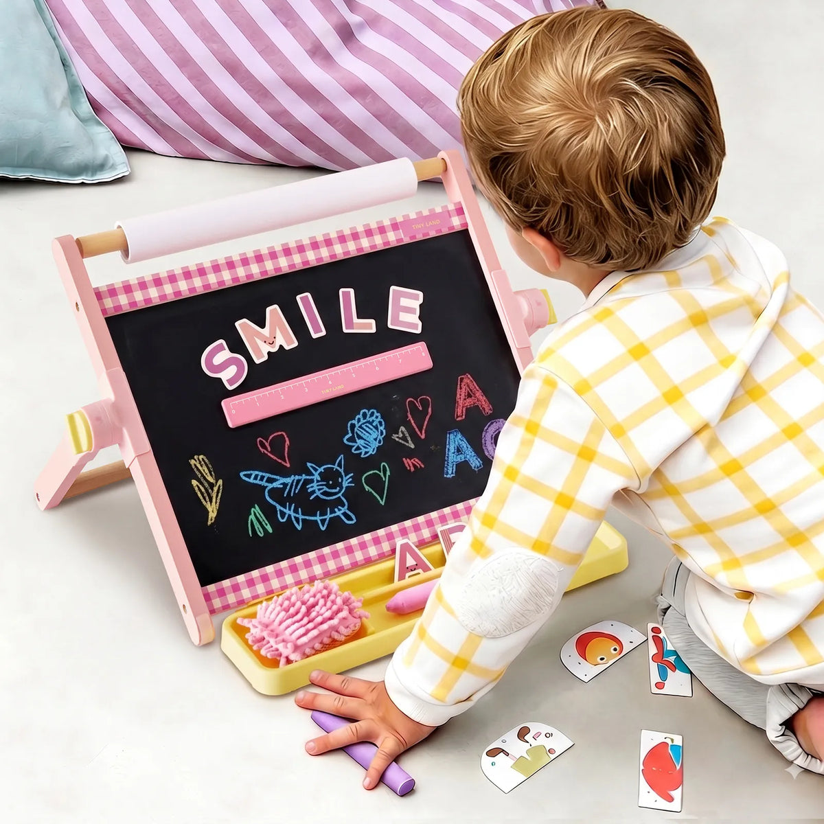® Double-sided Magnetic Tabletop Easel