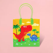 Dinosaur Party Favor Bags Treat Bags - Set Of 6 Or 12