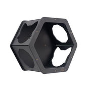 Wall Mount Cat Shelves Black