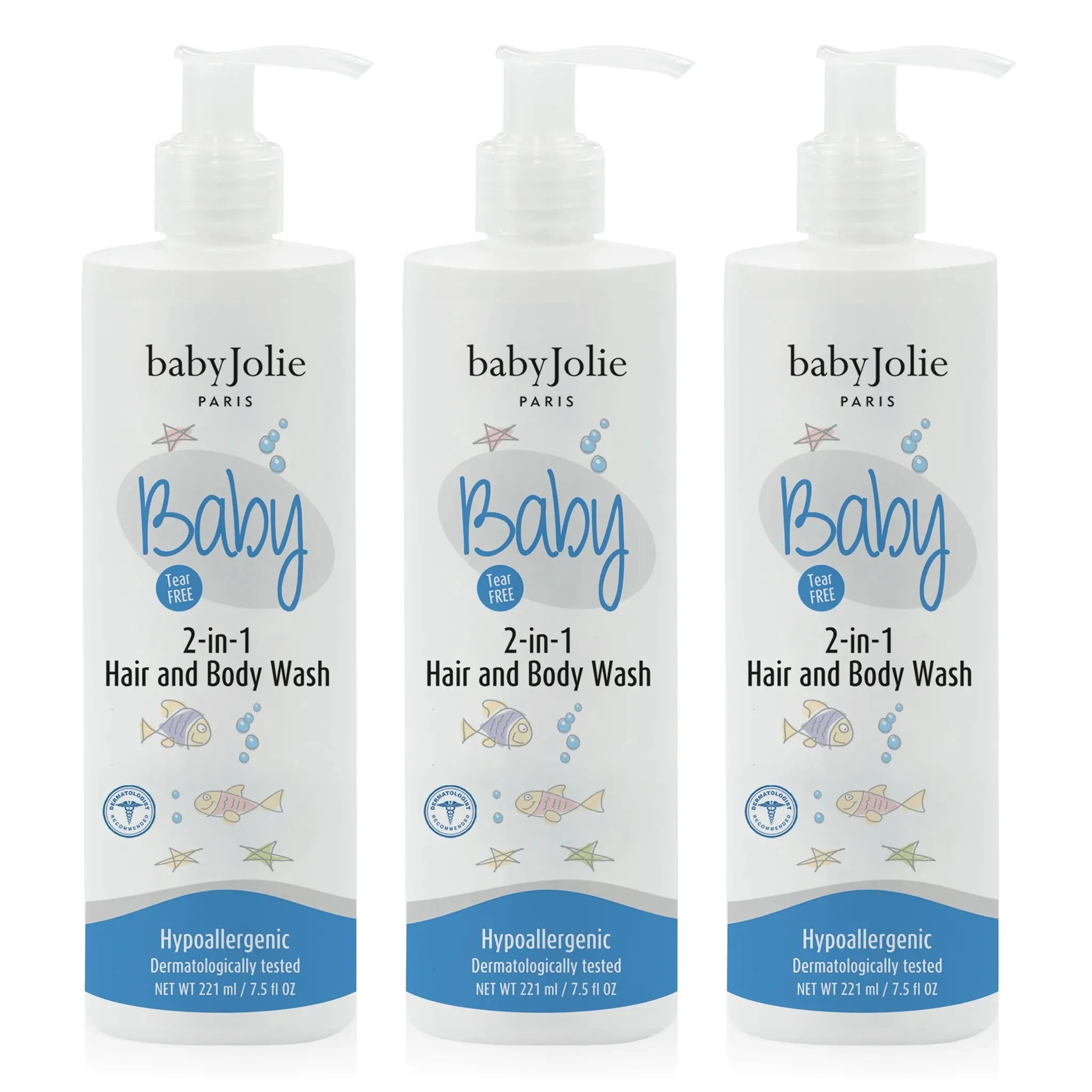 2-in-1 Hair And Body Wash | 3 Pack