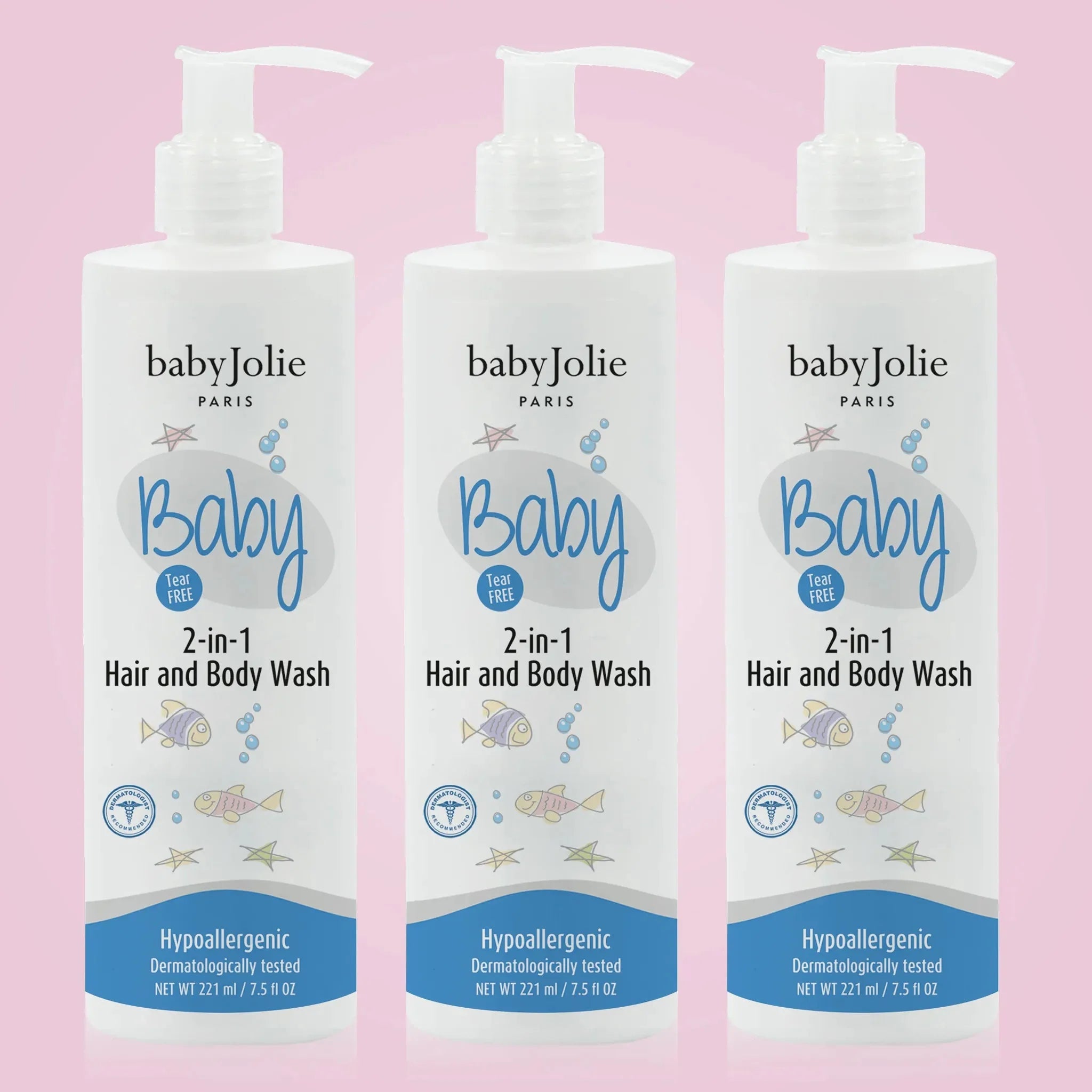 2-in-1 Hair And Body Wash | 3 Pack