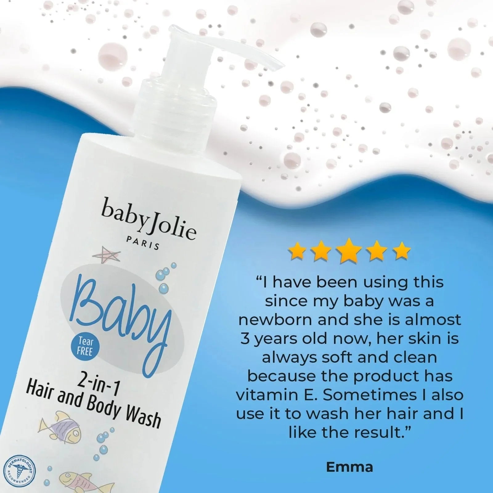 2-in-1 Hair And Body Wash | 3 Pack