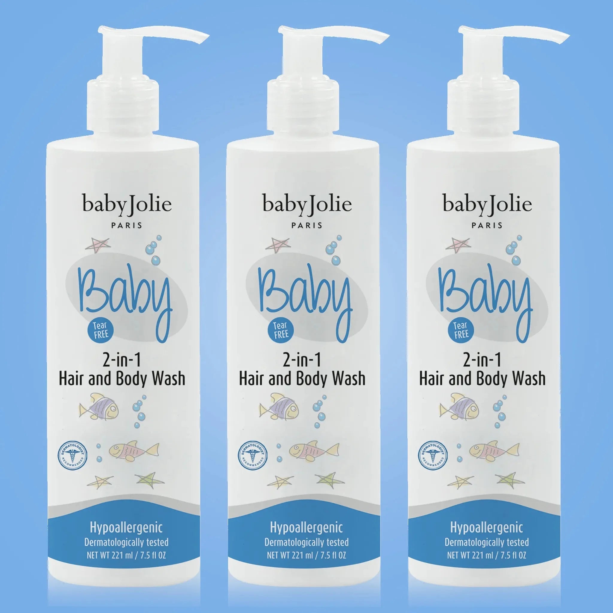 2-in-1 Hair And Body Wash | 3 Pack