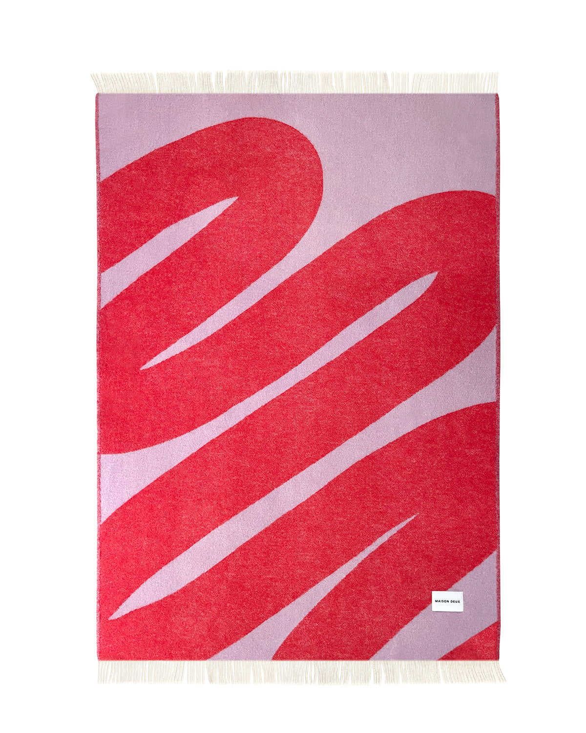 Blanket Swirl Lilac / Scarlet 4.25 X 6.5 Ft