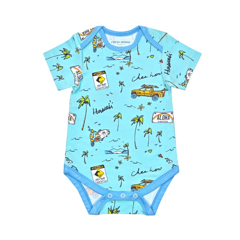We Go Holoholo Bamboo Onesie