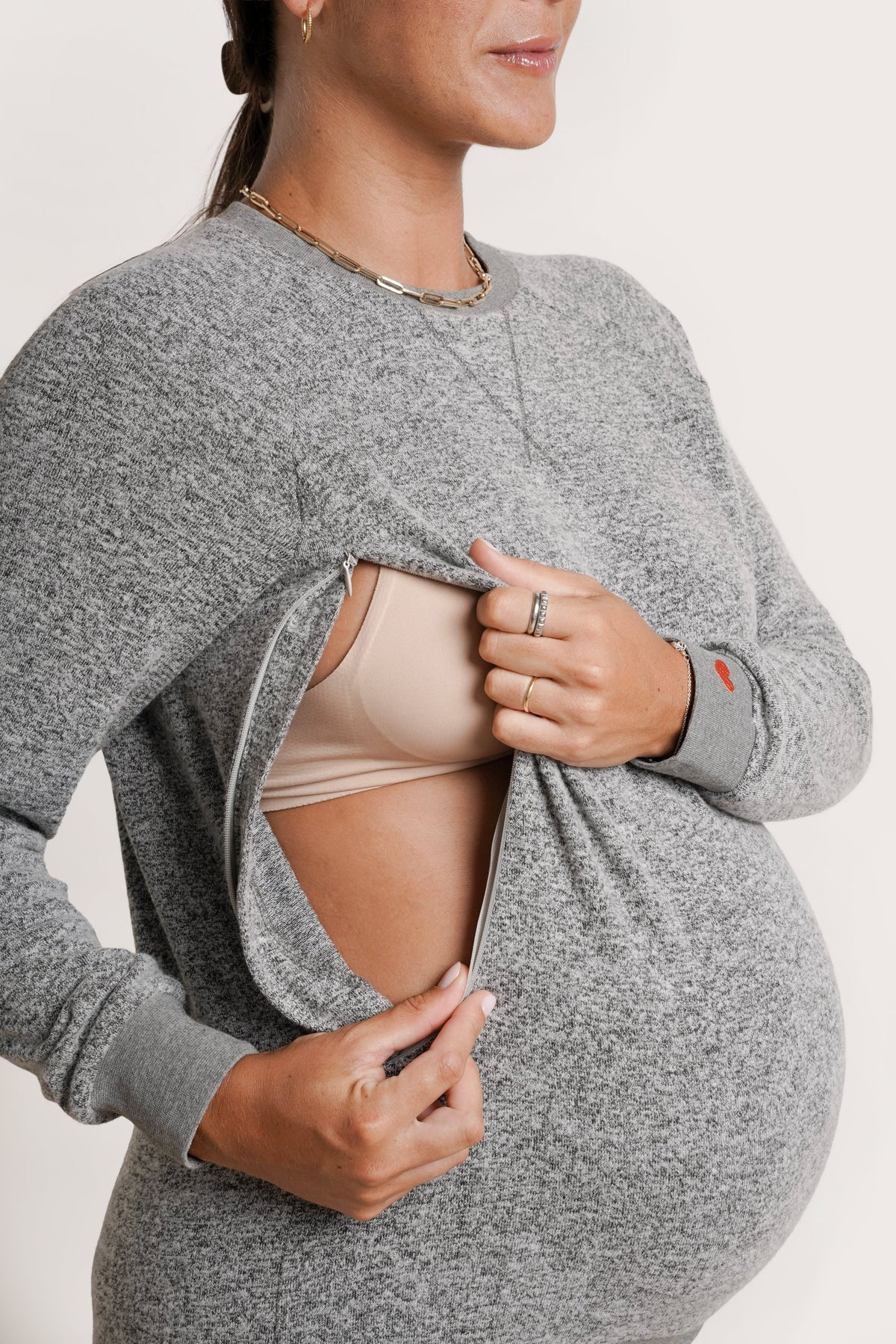 Heart On My Sleeve Nursing Sweatshirt