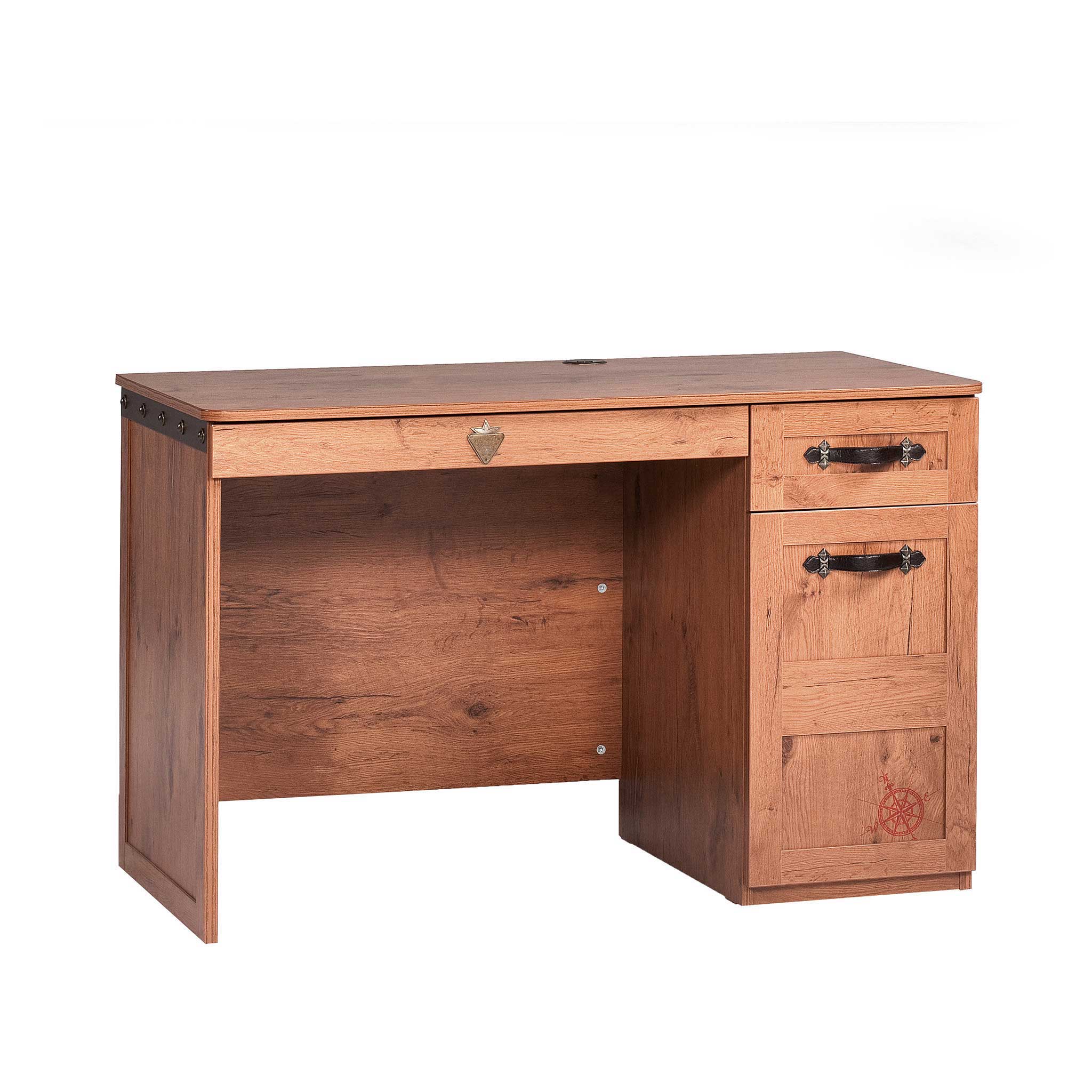 Pirate Study Desk With Cabinets