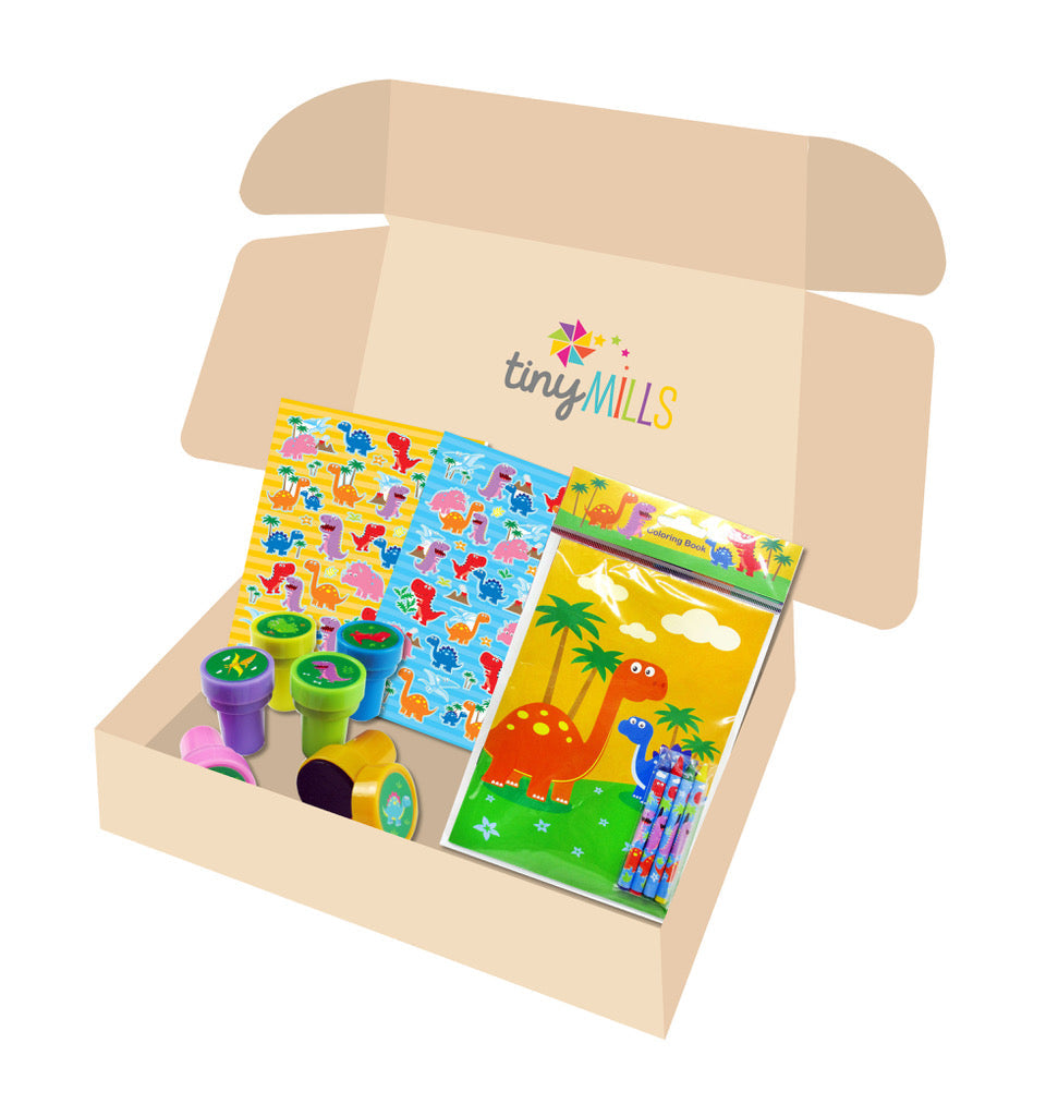 Dinosaur Birthday Party Gift Boxes For Kids