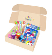 Shark Family Birthday Party Gift Boxes For Kids
