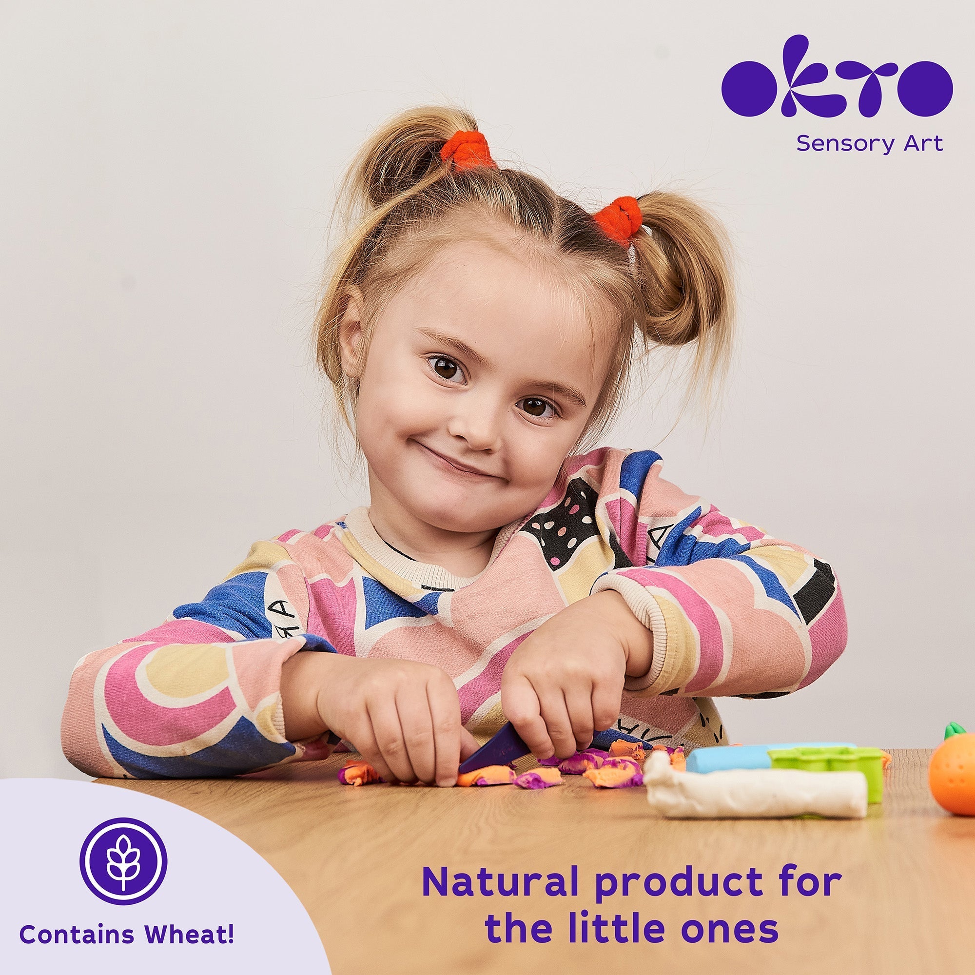 Okto Color Dough Classpack – 96 Packs In 8 Colors (school Supplies)