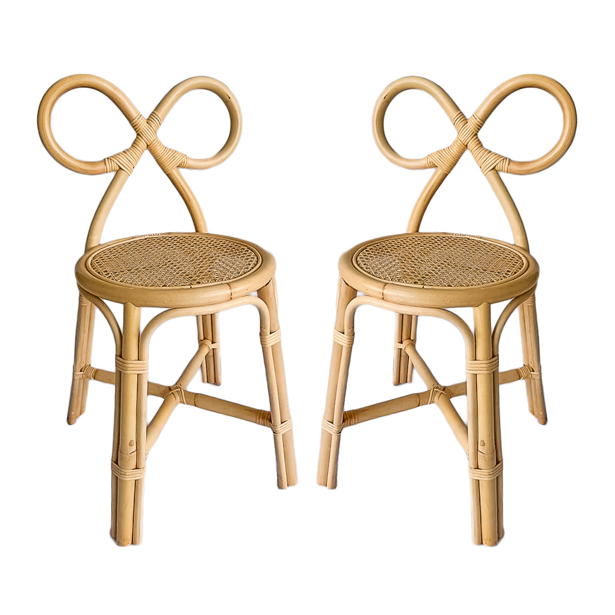Rattan Bow Chair