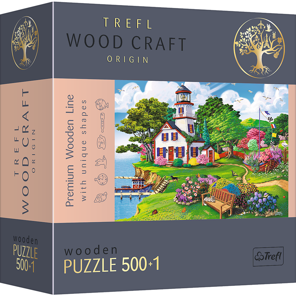 Wood Craft 501 Piece Wooden Puzzle - Summer Haven