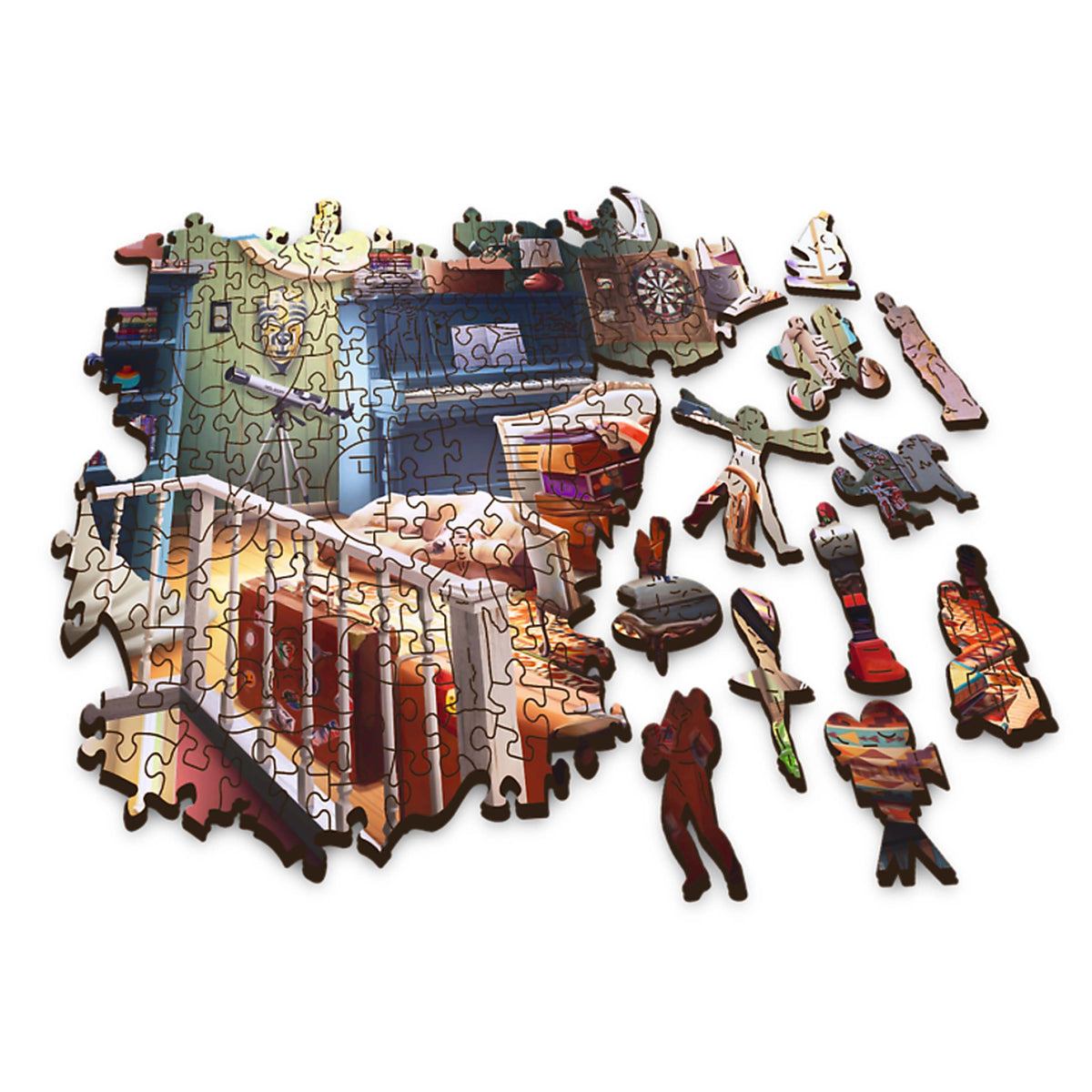 Wood Craft 501 Piece Wooden Puzzle - Treasures In The Attic