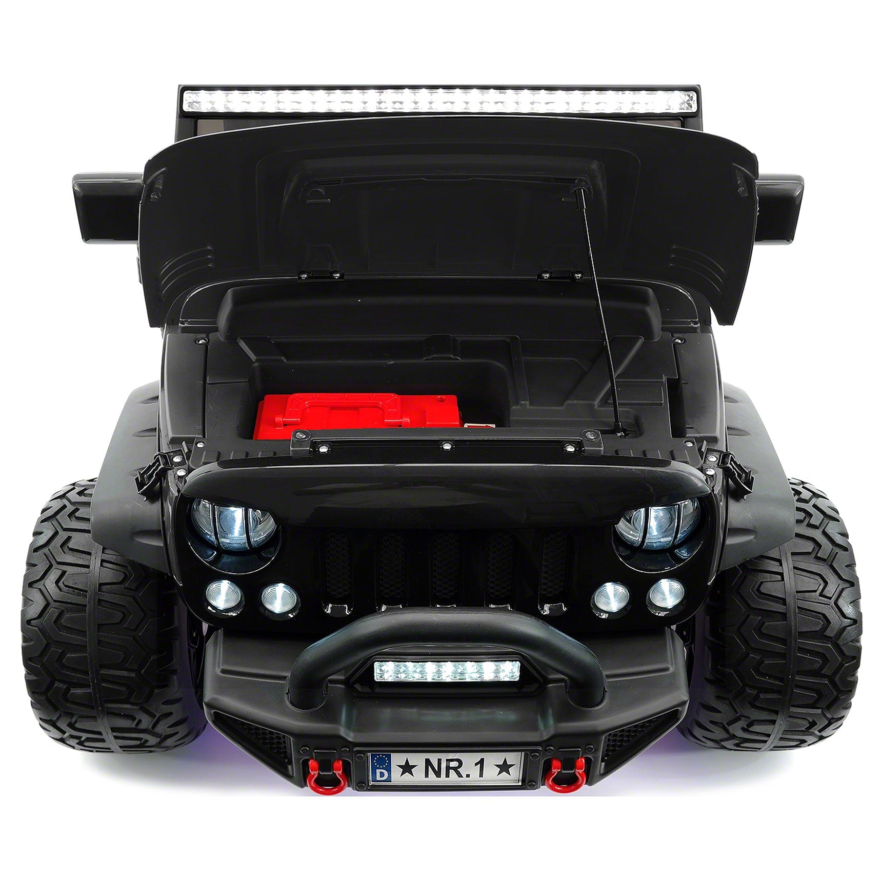 Trail Explorer 12v Kids Ride-on Car Truck With R/c Parental Remote | Green