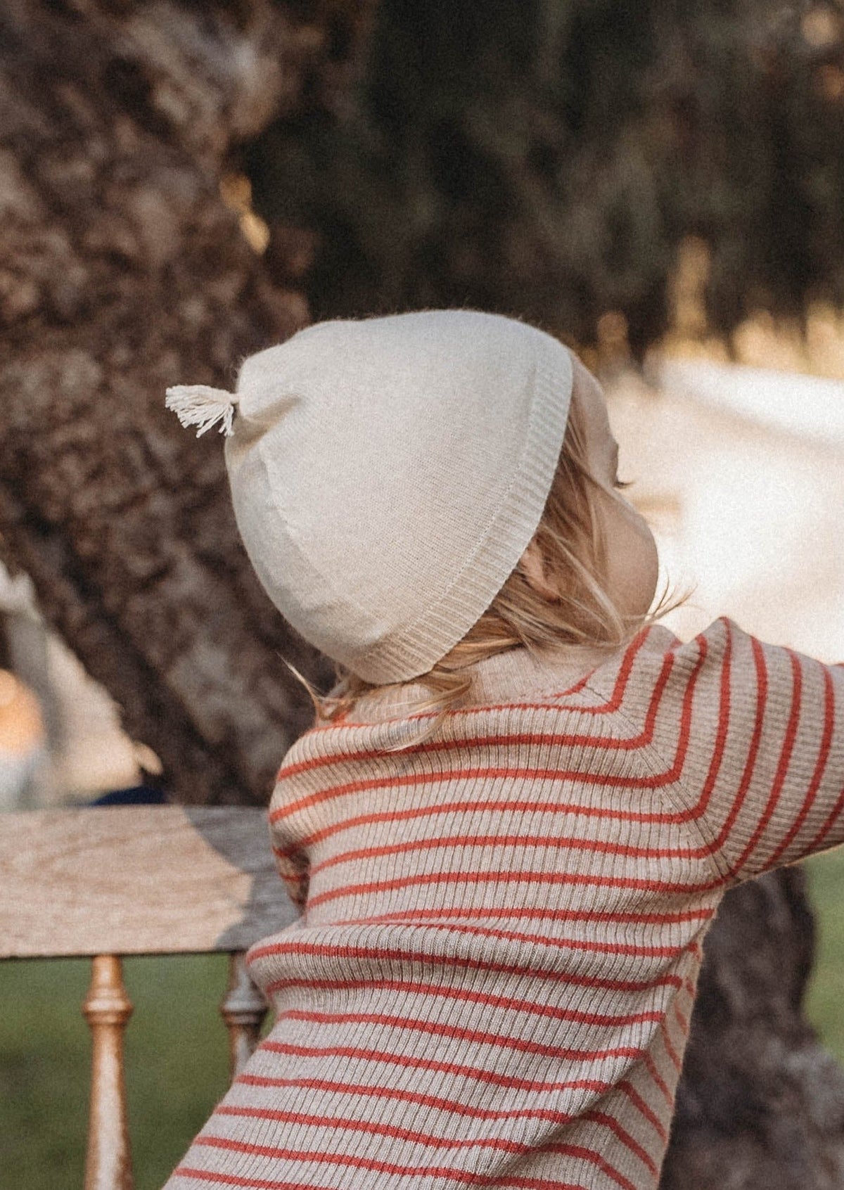 Cashmere & Merino Wool Beanie | Pure Beige
