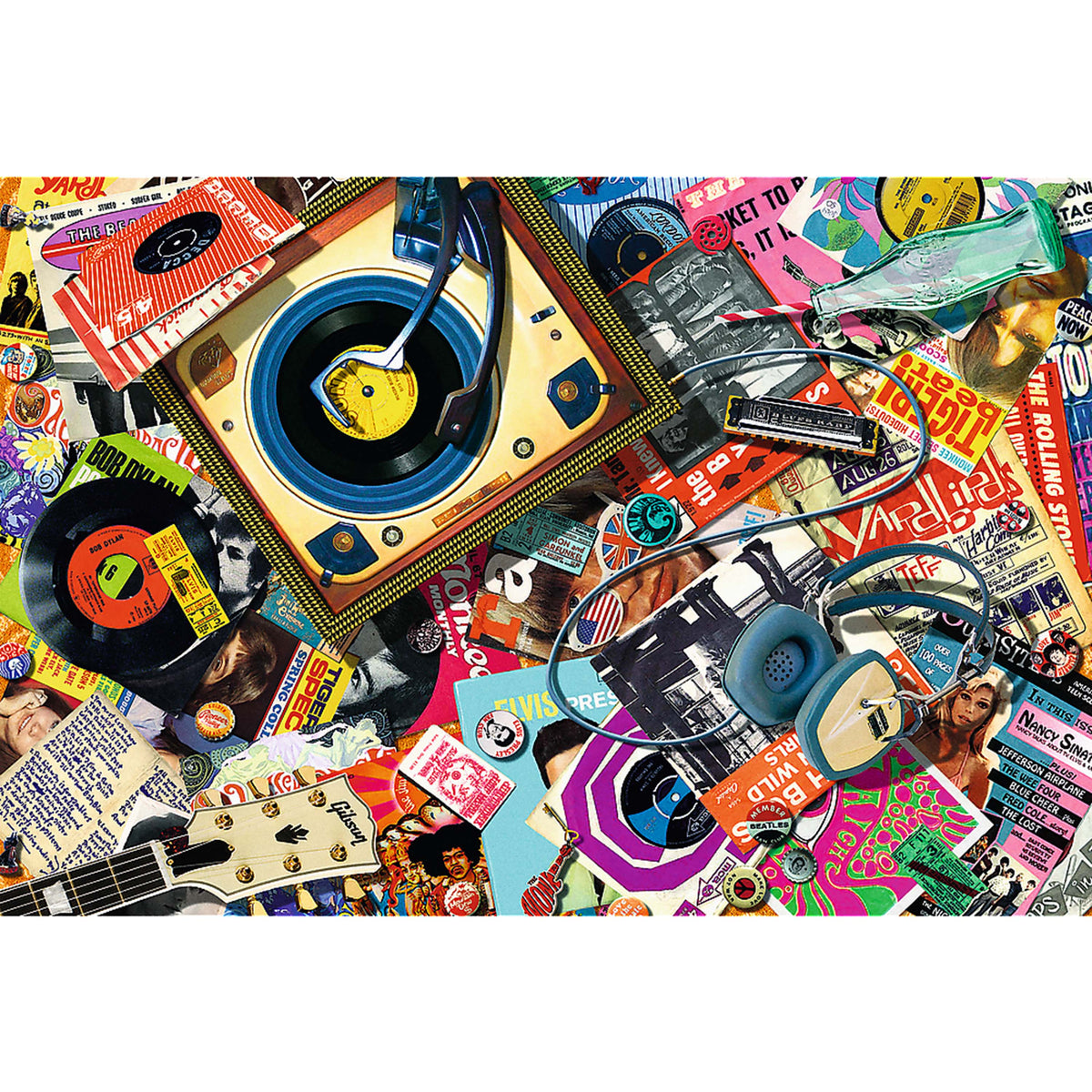 Wood Craft 501 Piece Wooden Puzzle - In The World Of Music