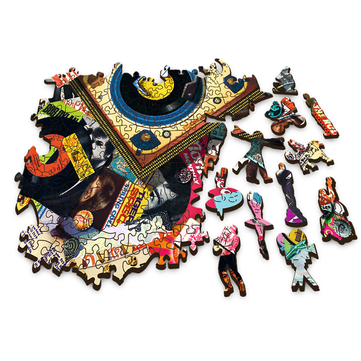 Wood Craft 501 Piece Wooden Puzzle - In The World Of Music