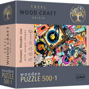 Wood Craft 501 Piece Wooden Puzzle - In The World Of Music