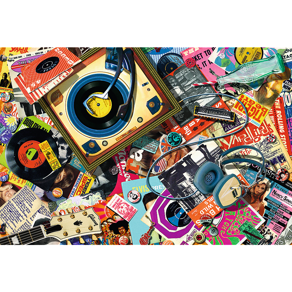 Wood Craft 501 Piece Wooden Puzzle - In The World Of Music