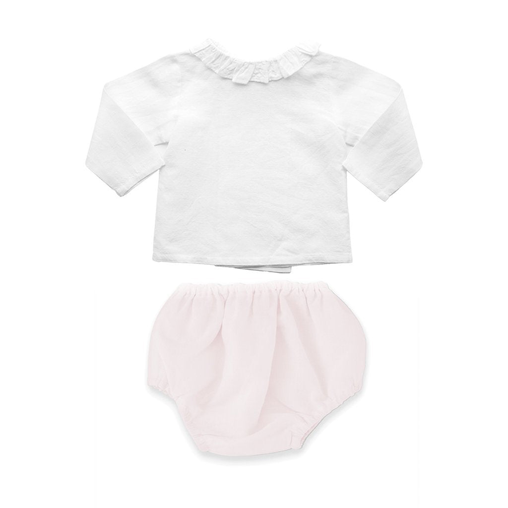 Gift Set | Blossom Pink Bloomer And Blouse