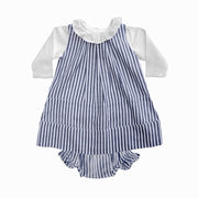 Linen Panel Dress | Harbor Island Stripe