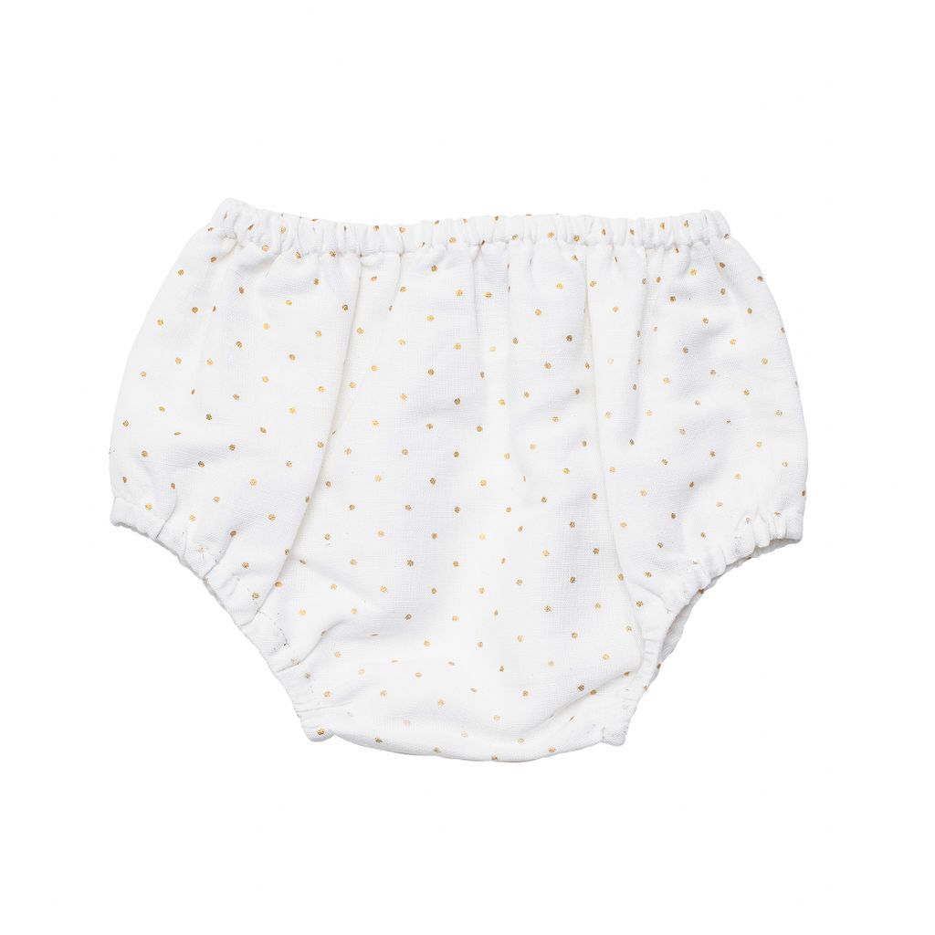 Bloomer | Gold Spot And White Linen