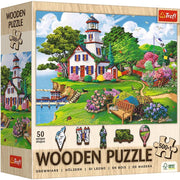 Wood Summer Haven 500 +1 Wooden Puzzle