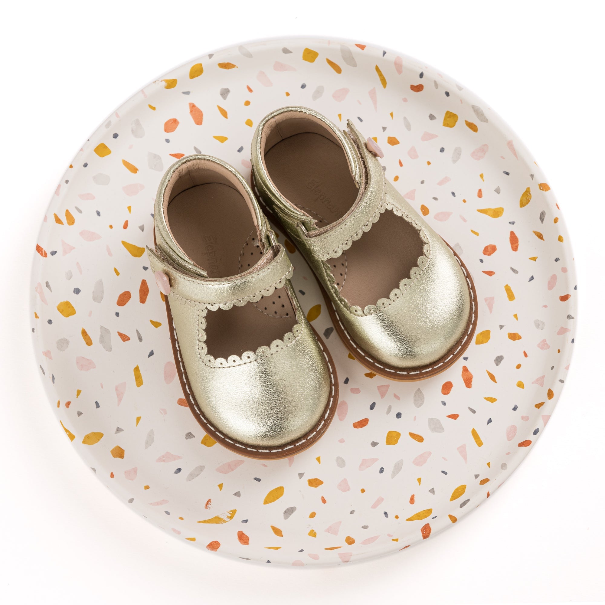 Mary Jane Toddler Metallic Gold