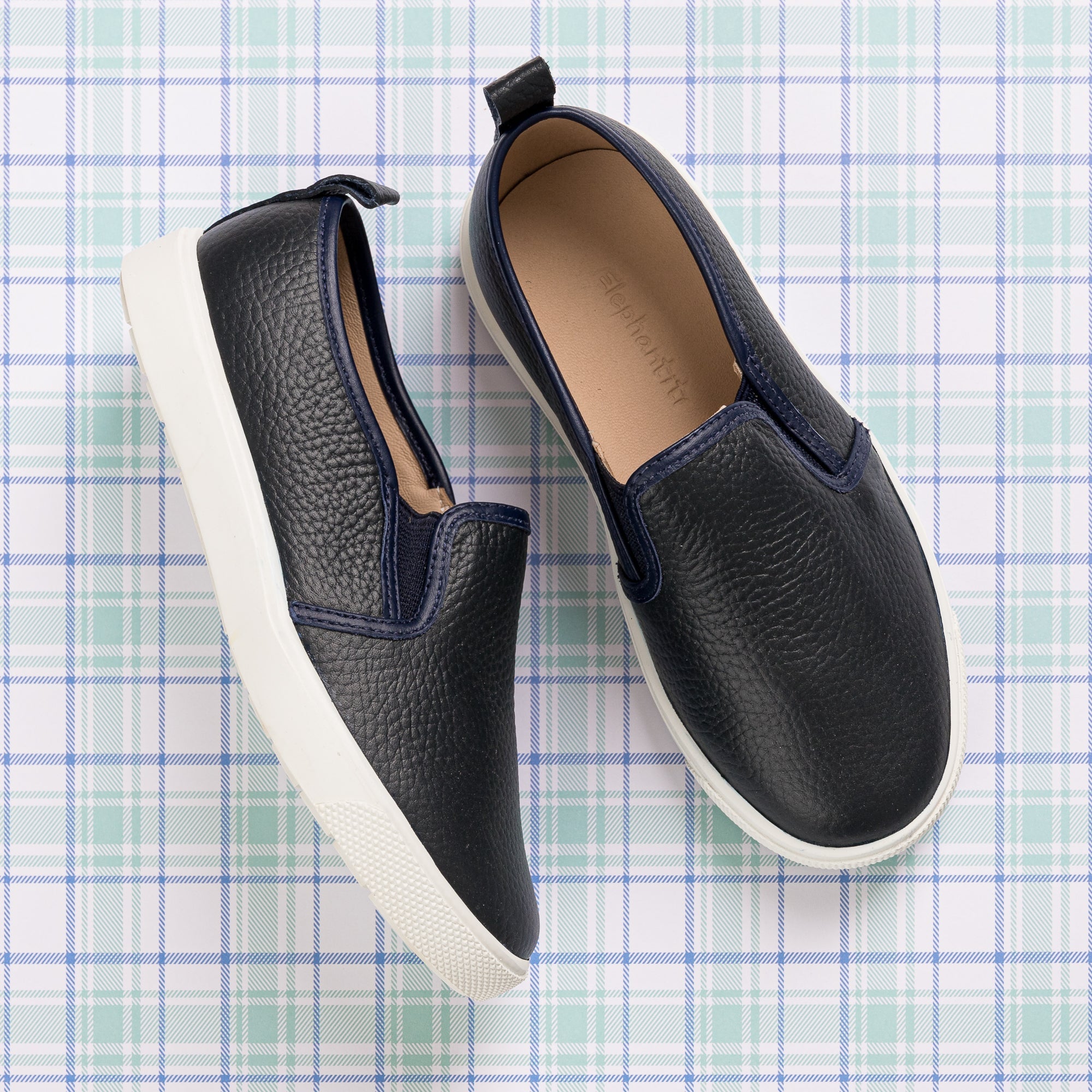 Classic Slip-on Textured Blue