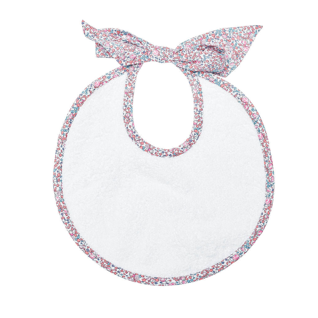 Newborn Bib | Liberty 'eloise' Pink