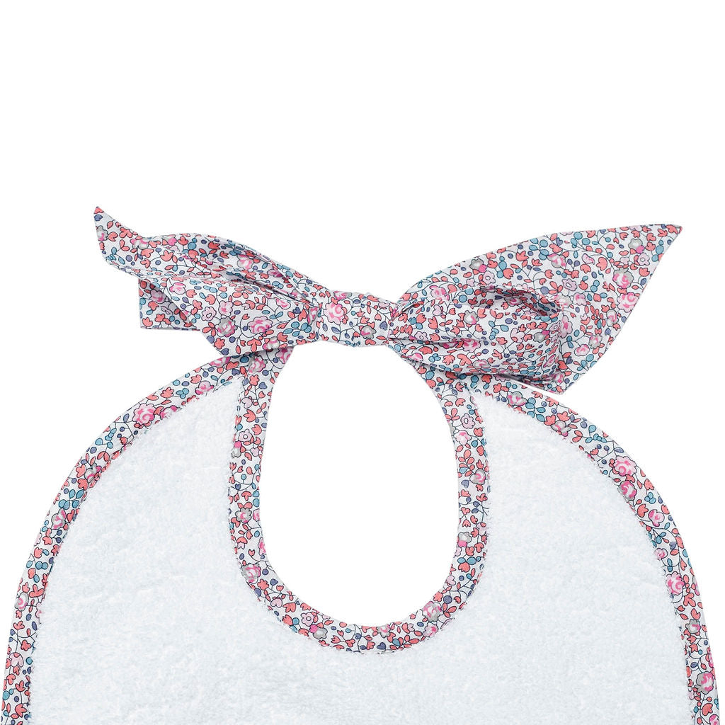 Newborn Bib | Liberty 'eloise' Pink