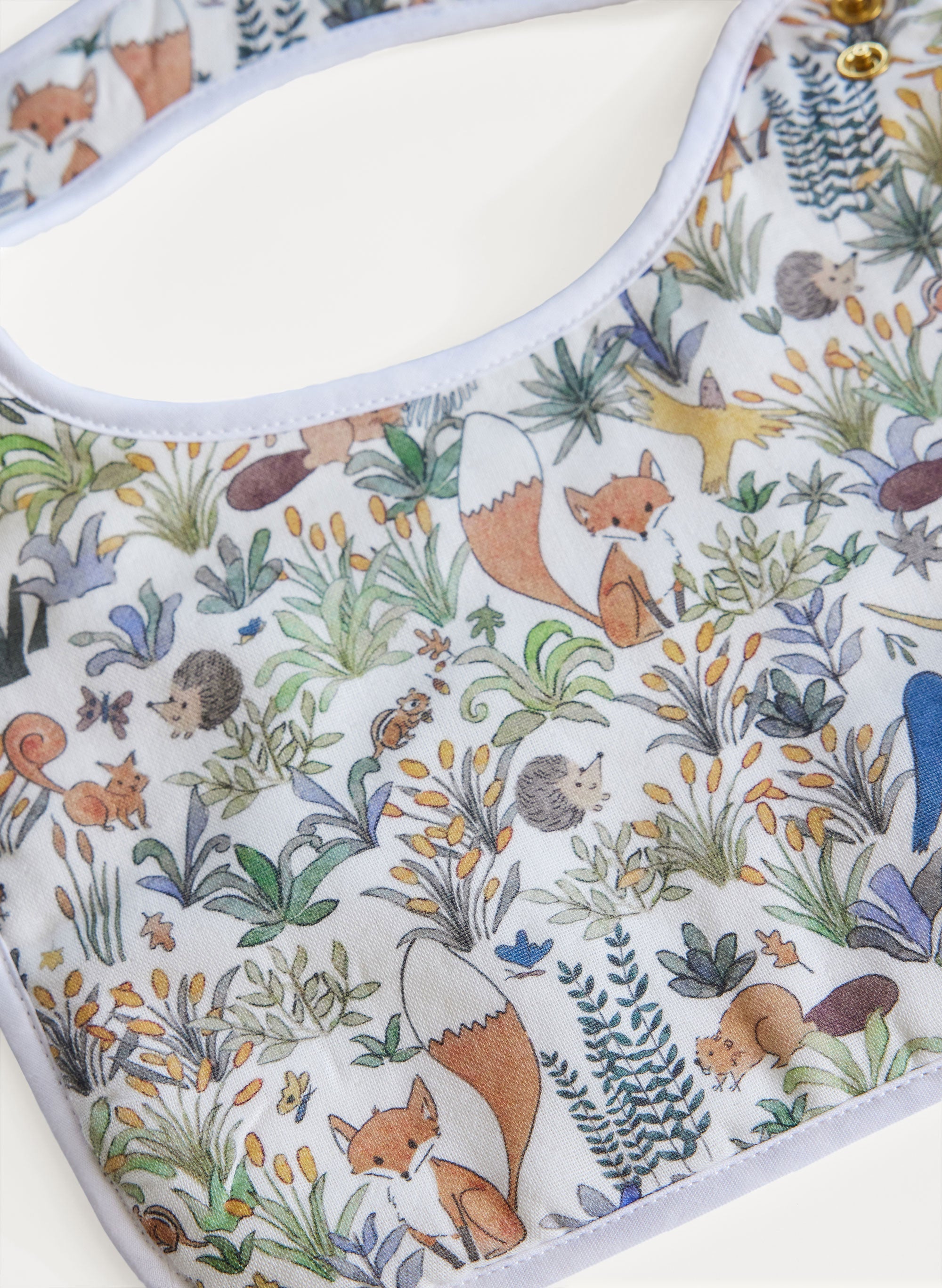 Foxy Forest Bib