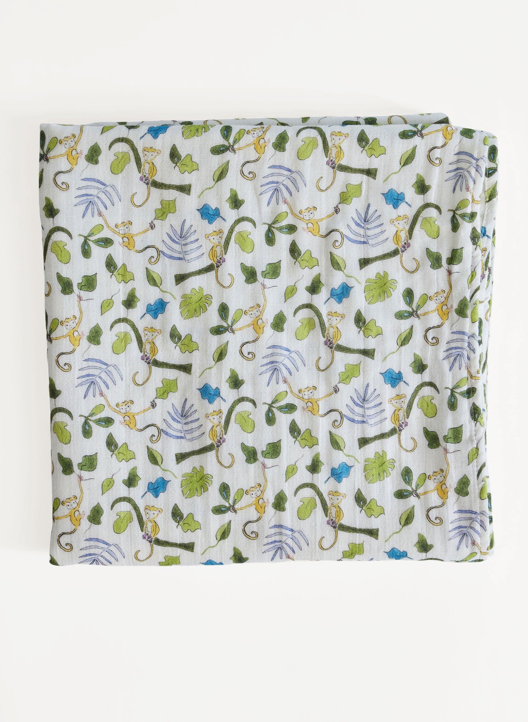 Happy Monkey Shawl Blanket