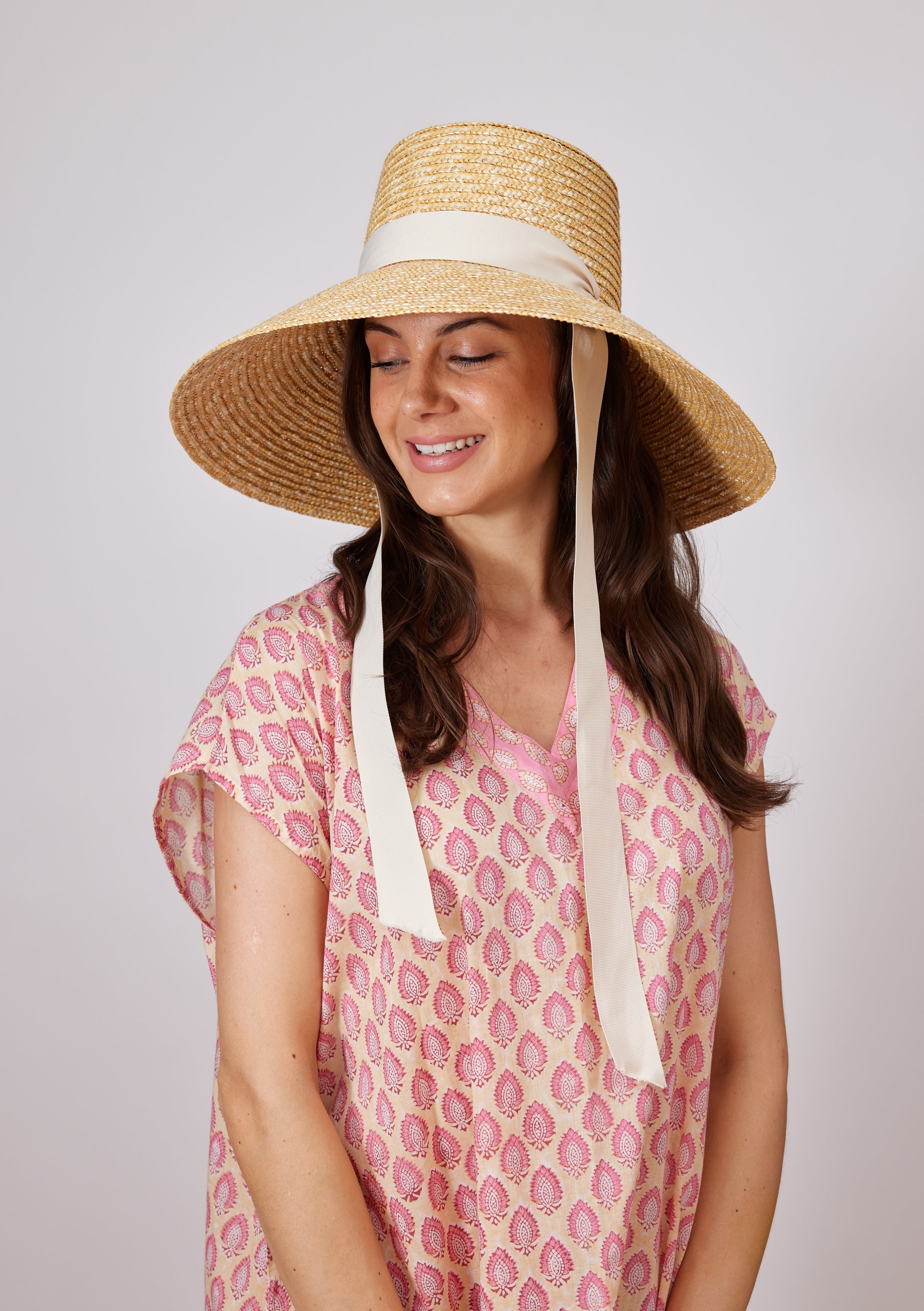 Cora Sunhat- Natural/ivory