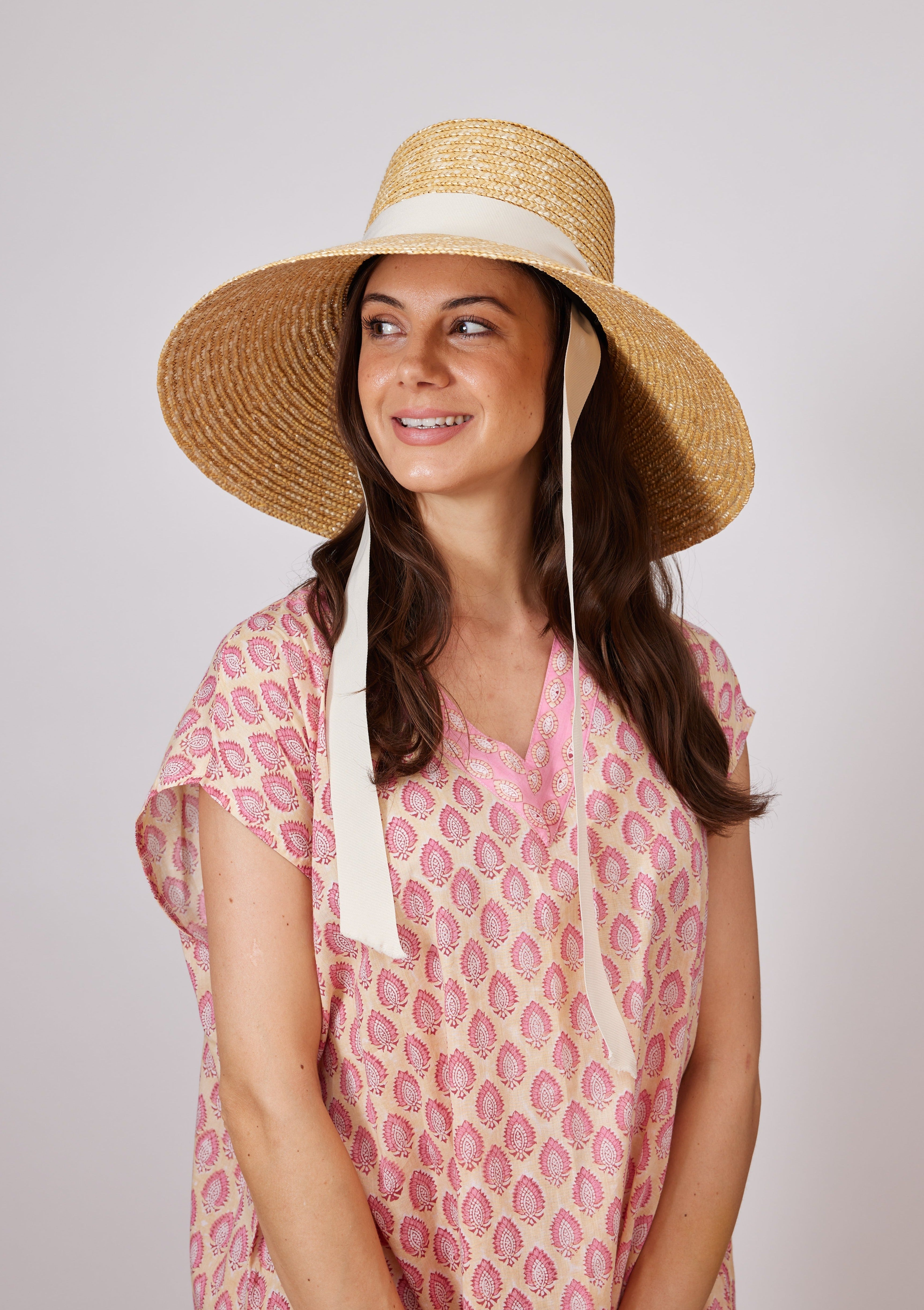 Cora Sunhat- Natural/ivory