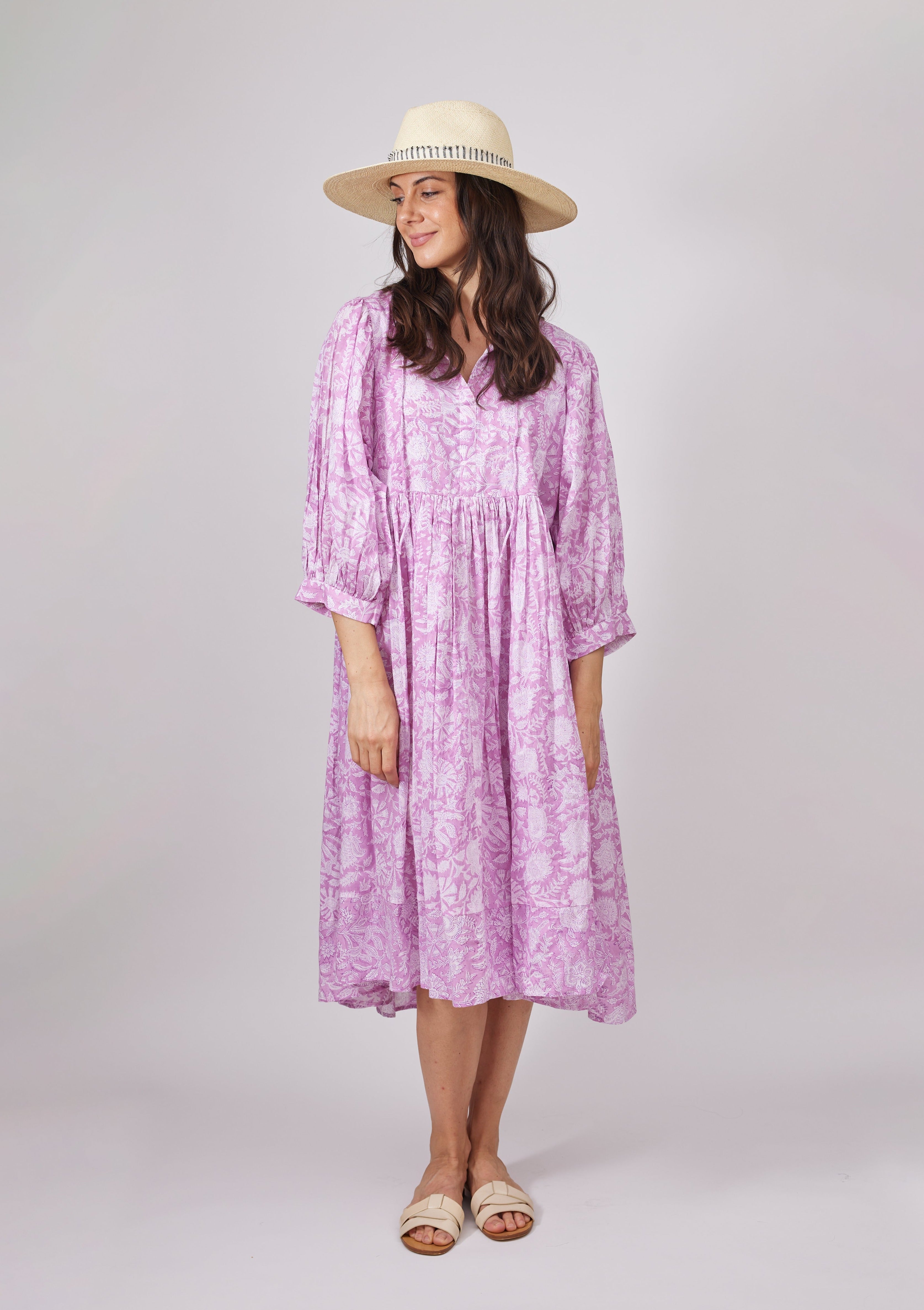 Amalfi Dress- Lavender