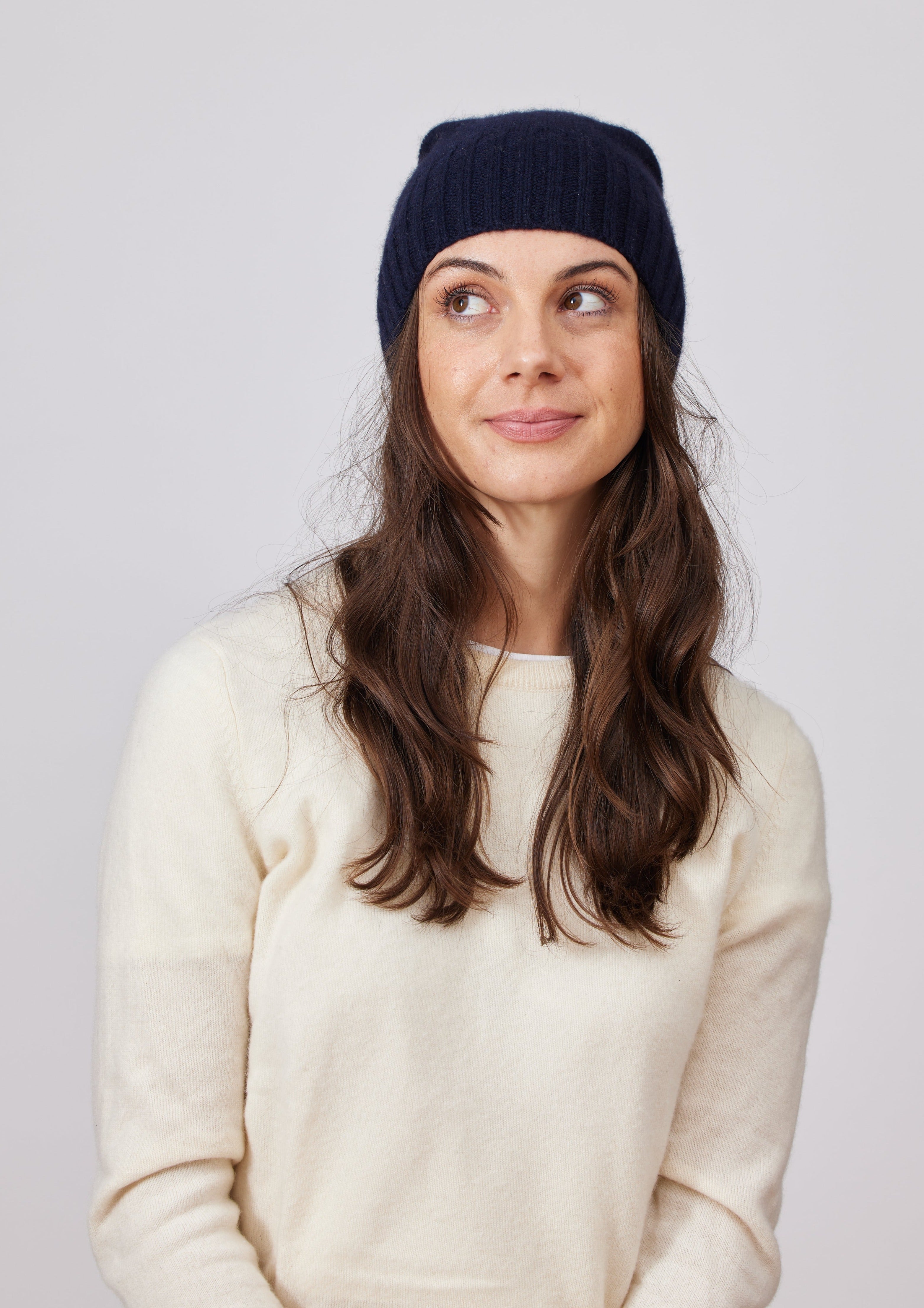 Classic Cashmere Slouchy Beanie