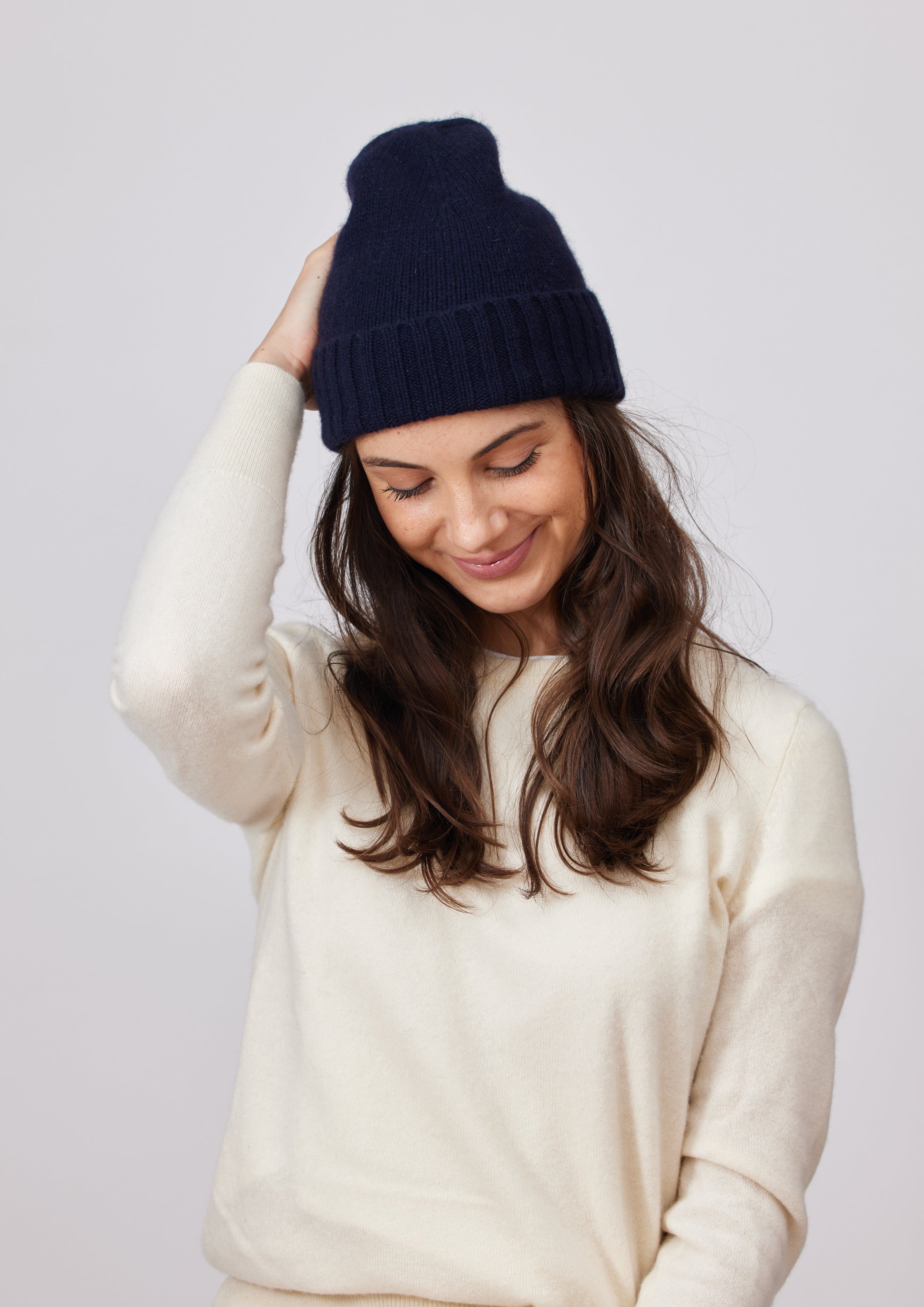 Classic Cashmere Slouchy Beanie