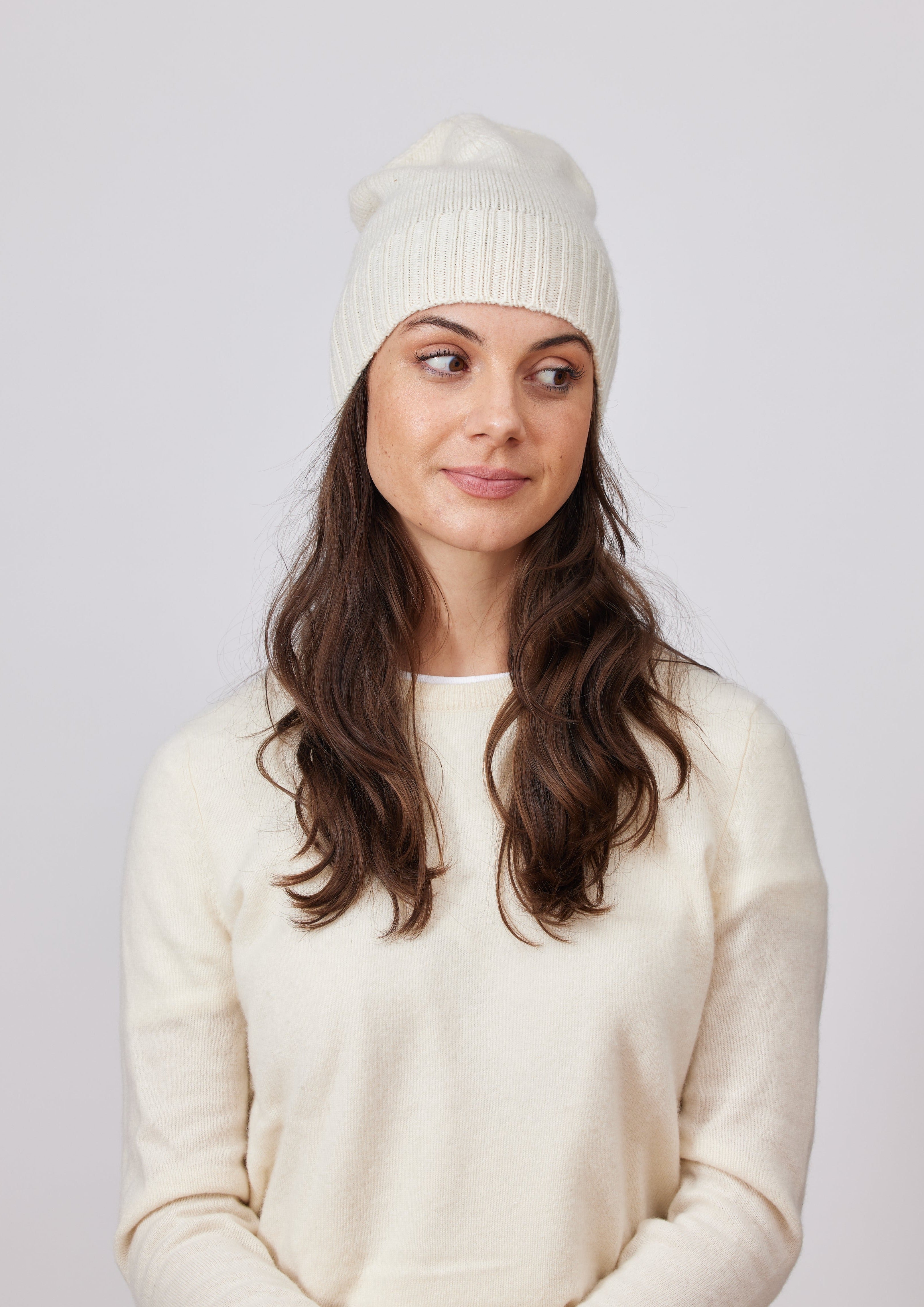 Classic Cashmere Slouchy Beanie