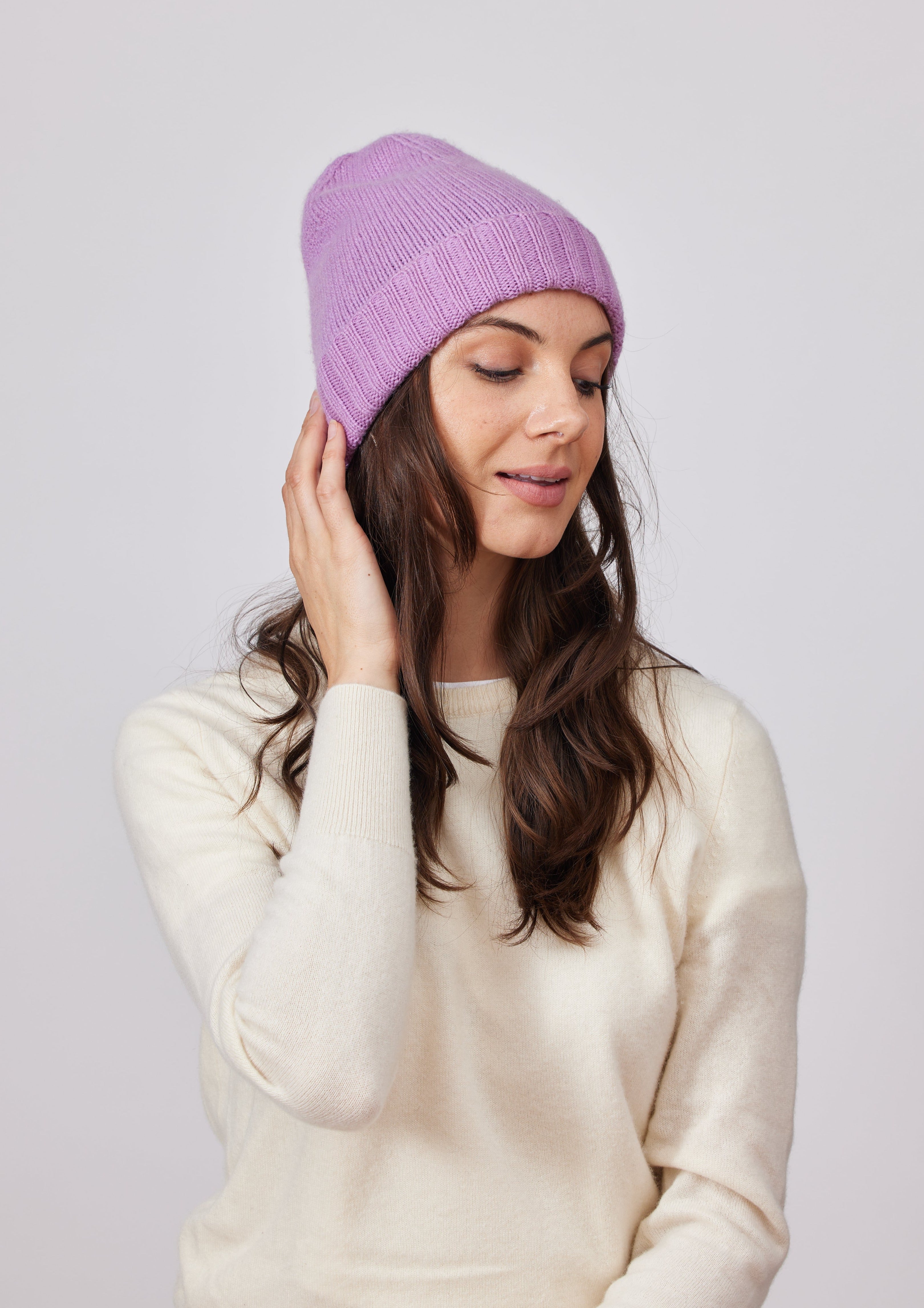 Classic Cashmere Slouchy Beanie