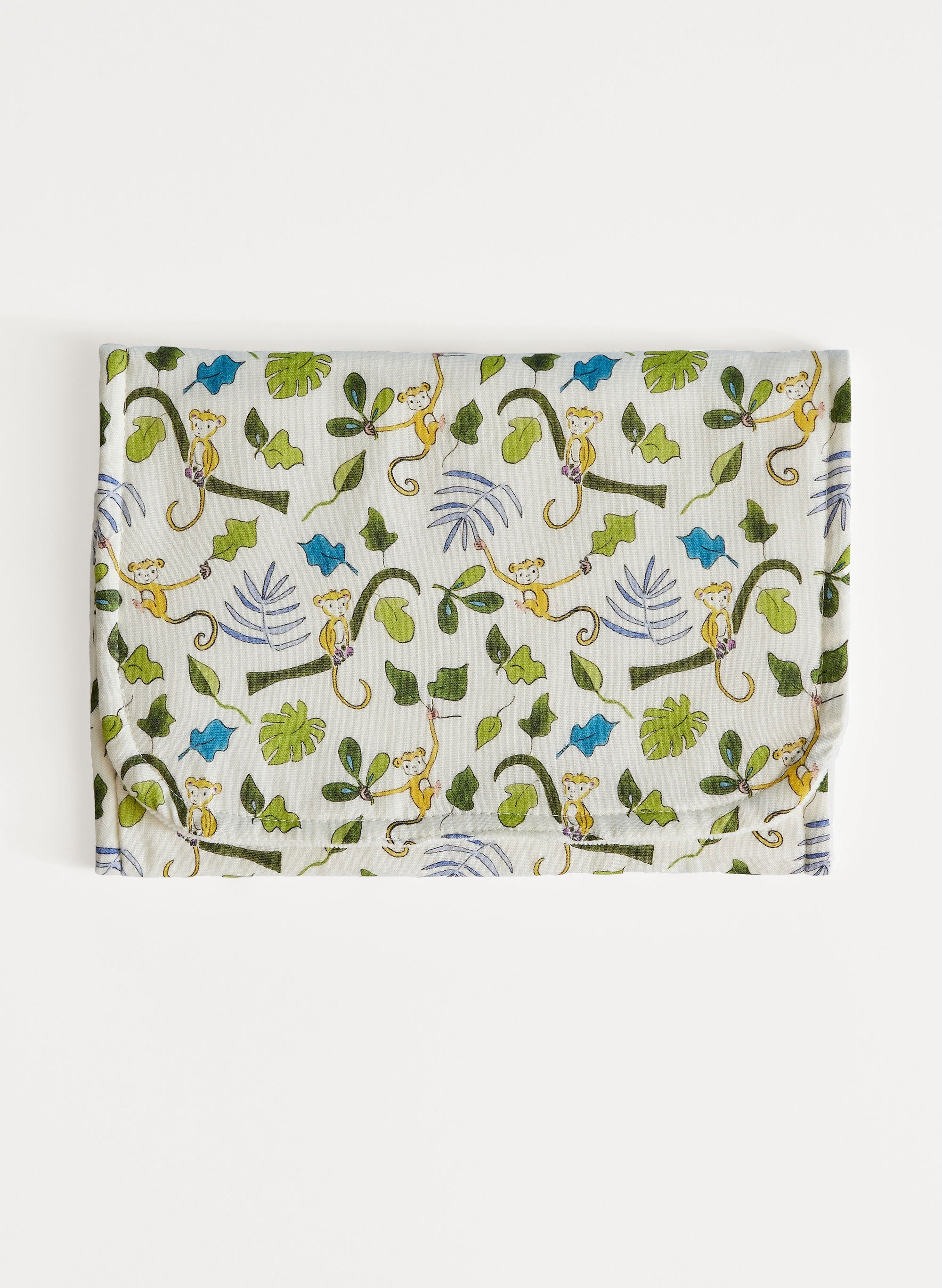 Happy Monkey Burp Cloth