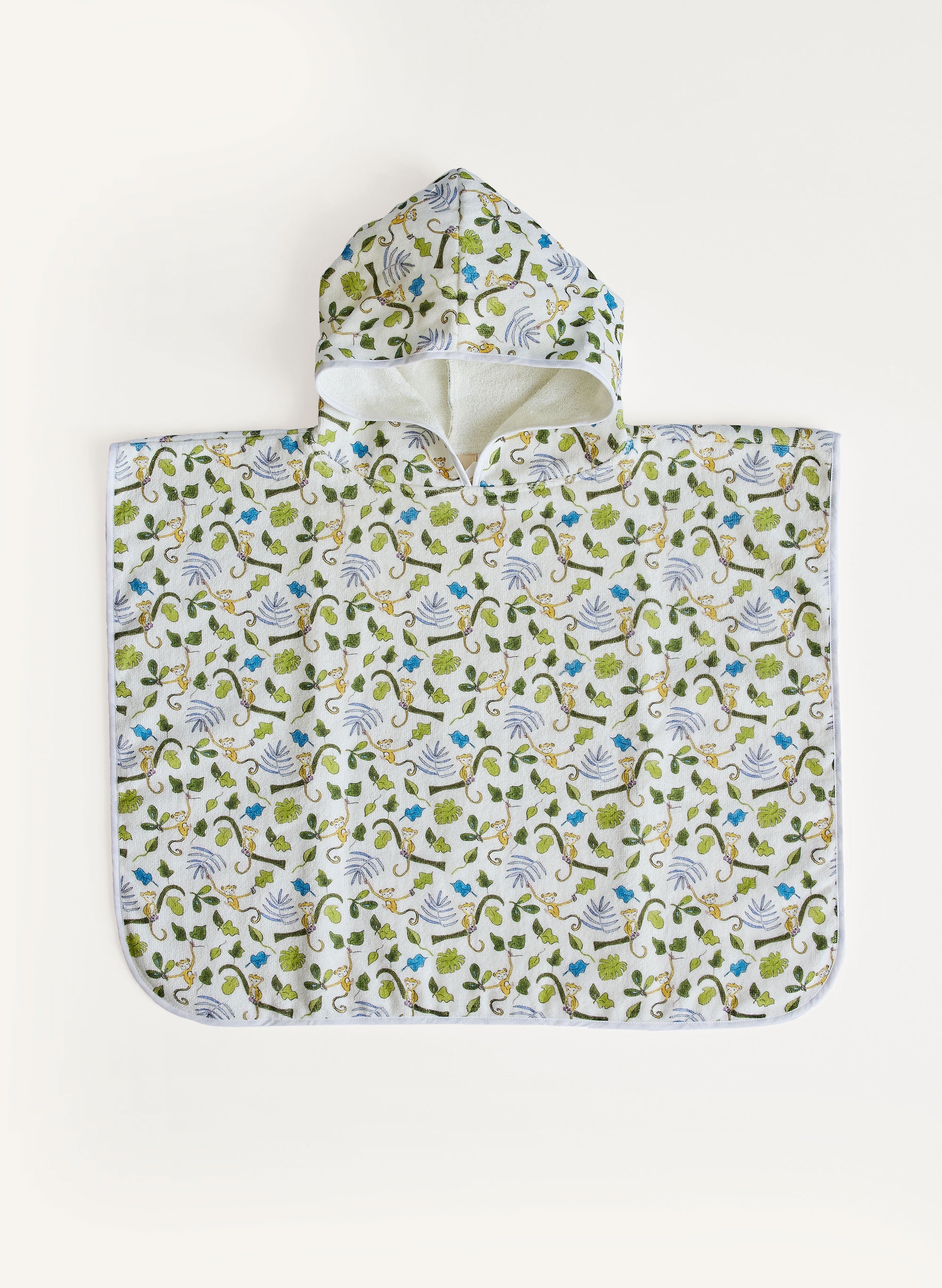 Happy Monkey Swim Poncho