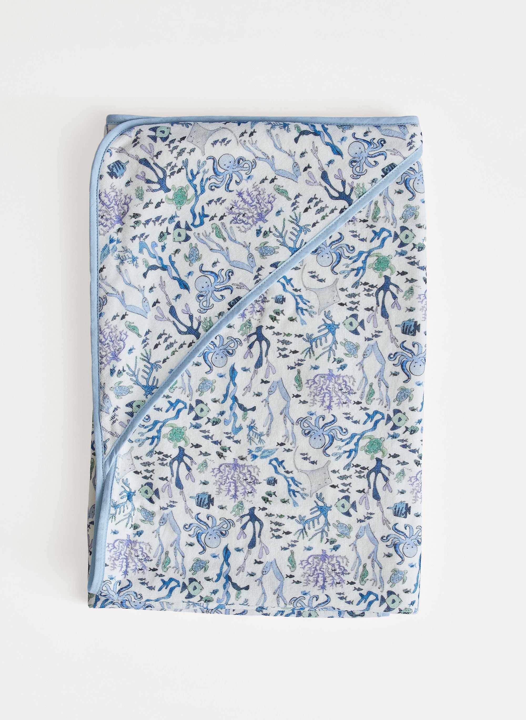 Coral Reef Hooded Bath Towel