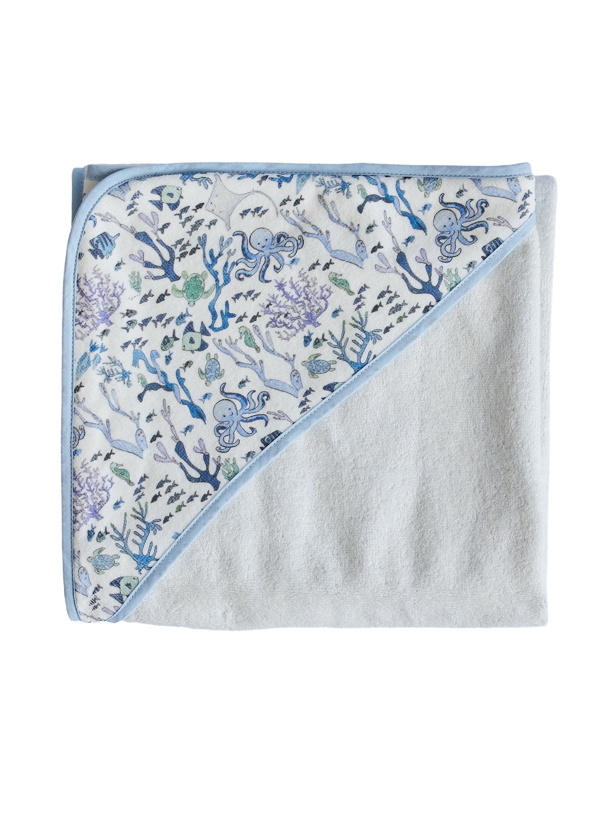 Coral Reef Hooded Bath Towel