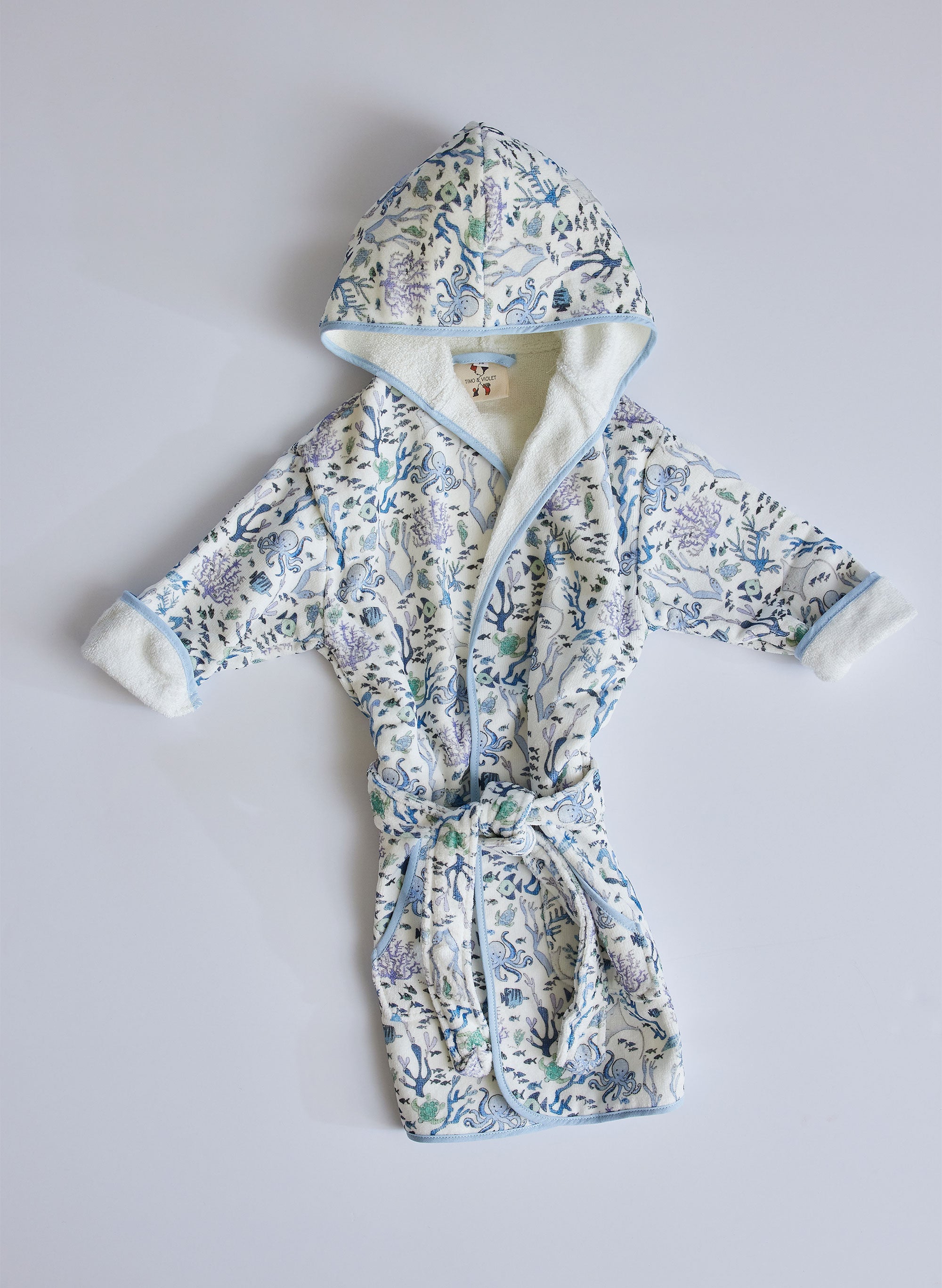 Coral Reef Bathrobe