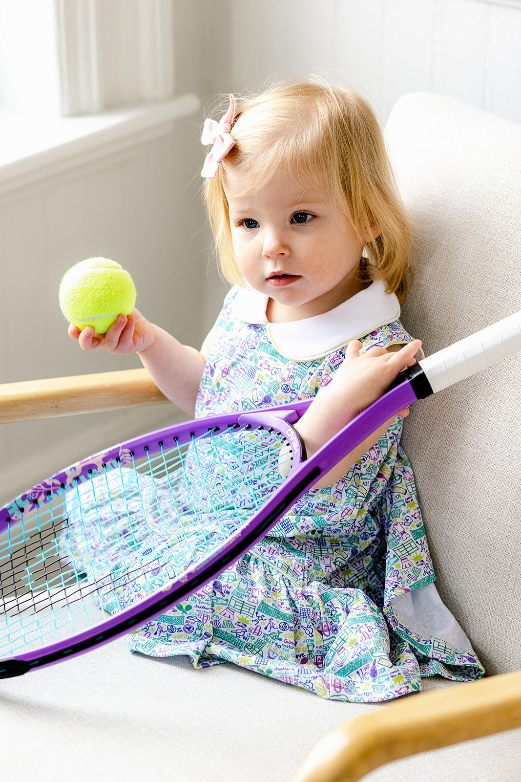 Tennis Posie Play Dress - Tennis - Match Set Multi